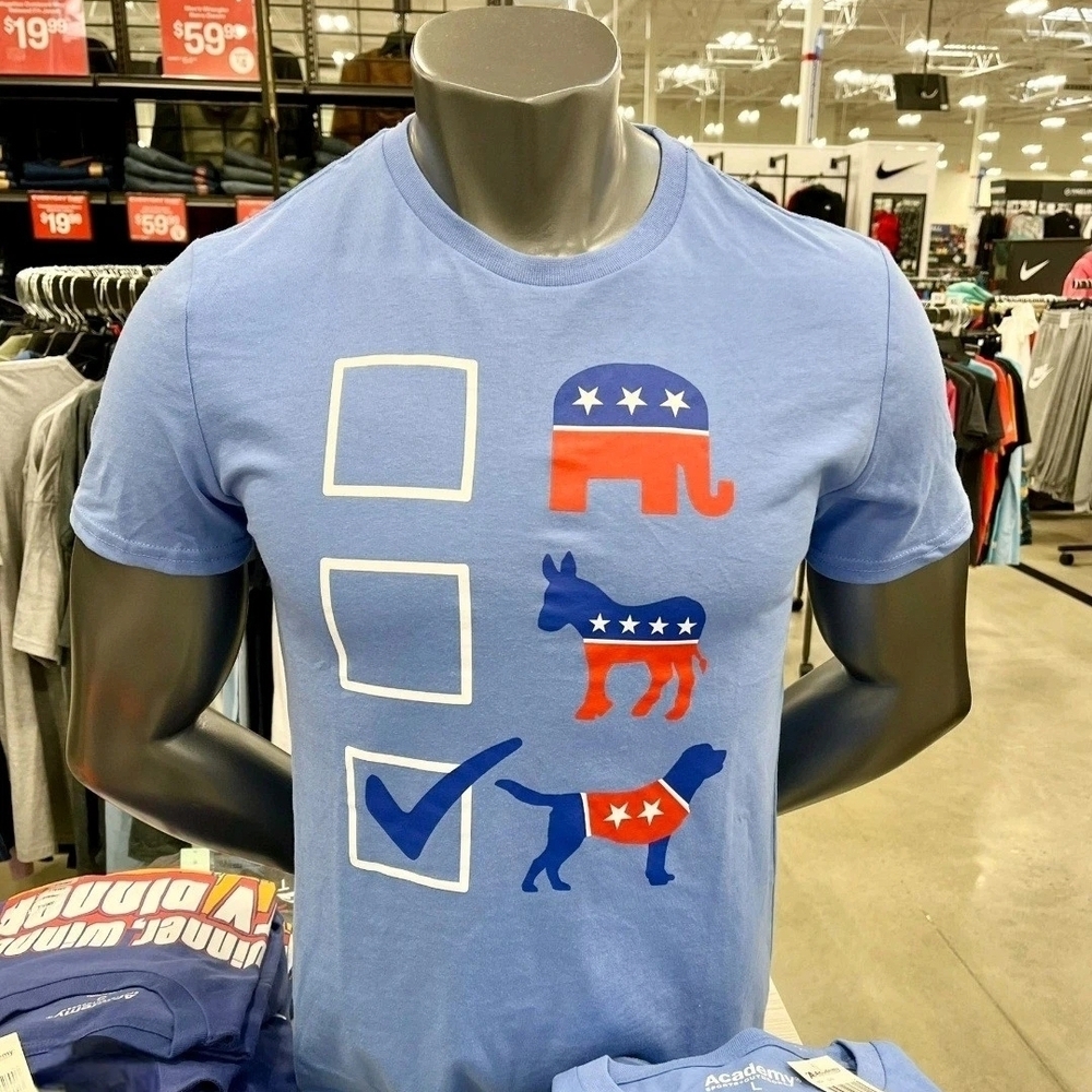 Blue Graphic Men's T-Shirt